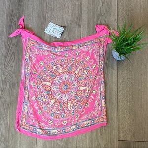 Free People Mandala Tank In Poppy Combo Size Extra Small